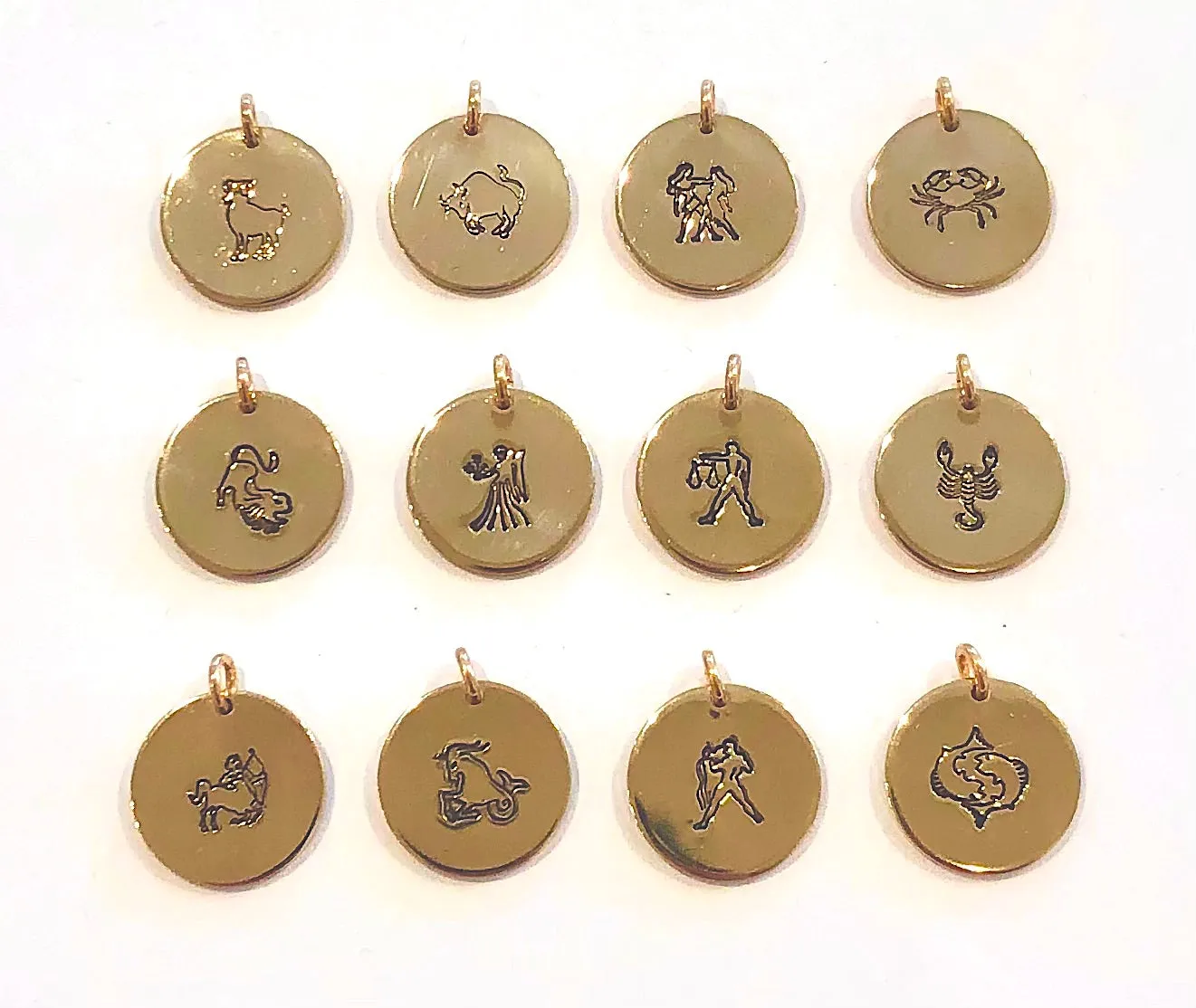 16mm Zodiac Pictorial Pendant