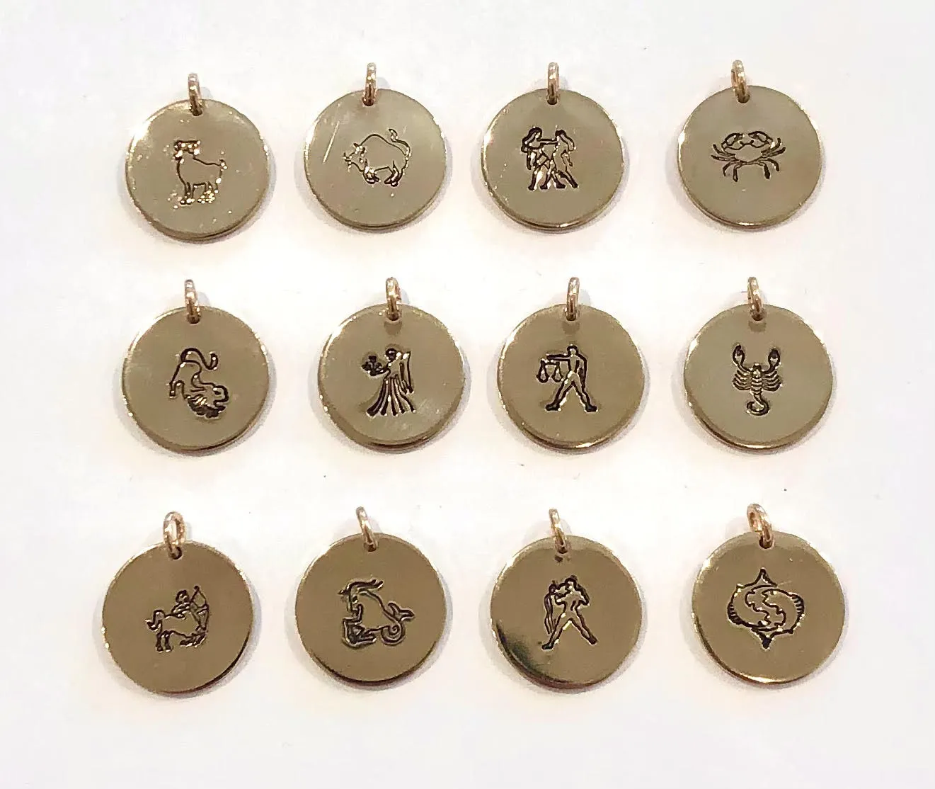 16mm Zodiac Pictorial Pendant