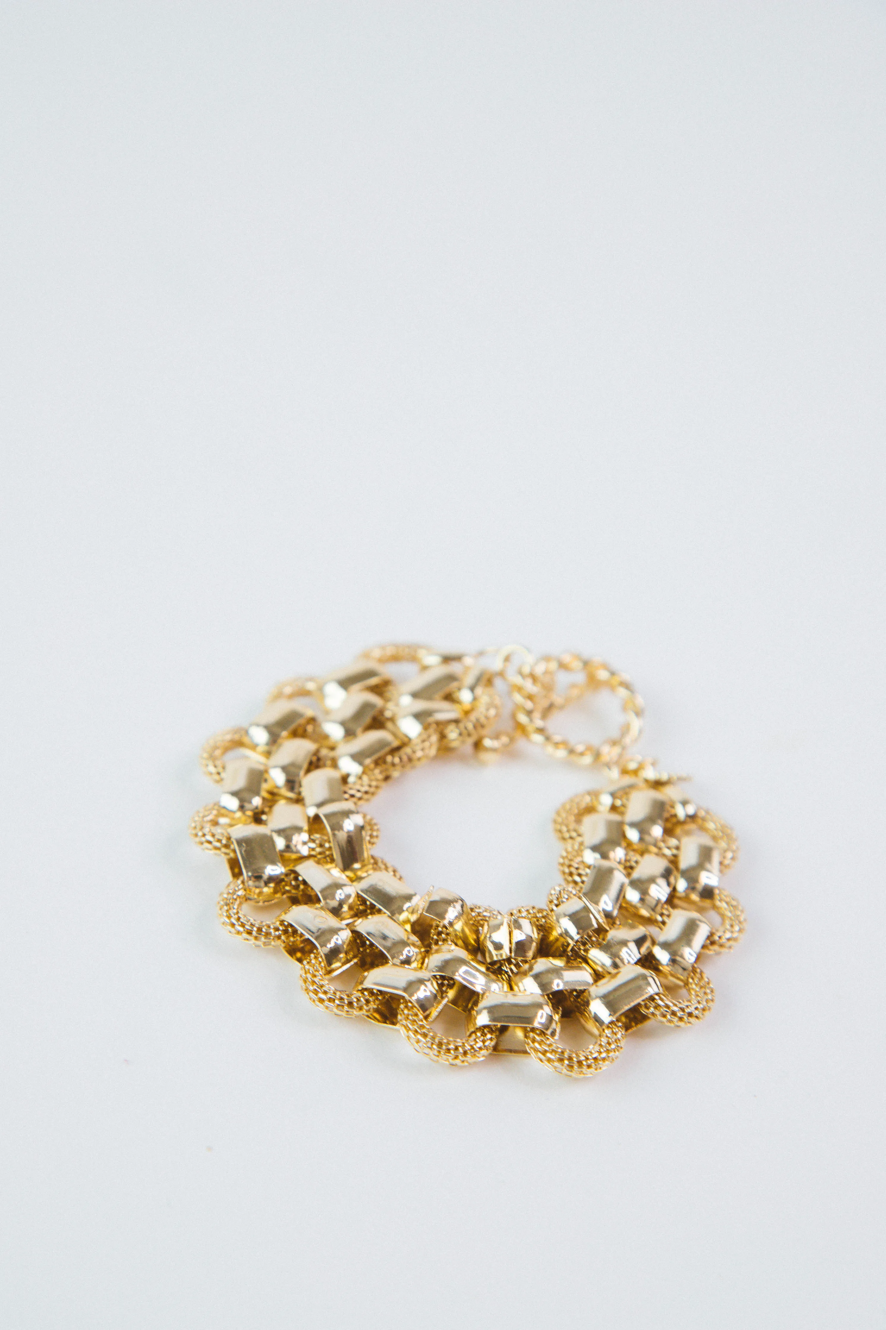 Alder Chunky Chain Bracelet, Gold