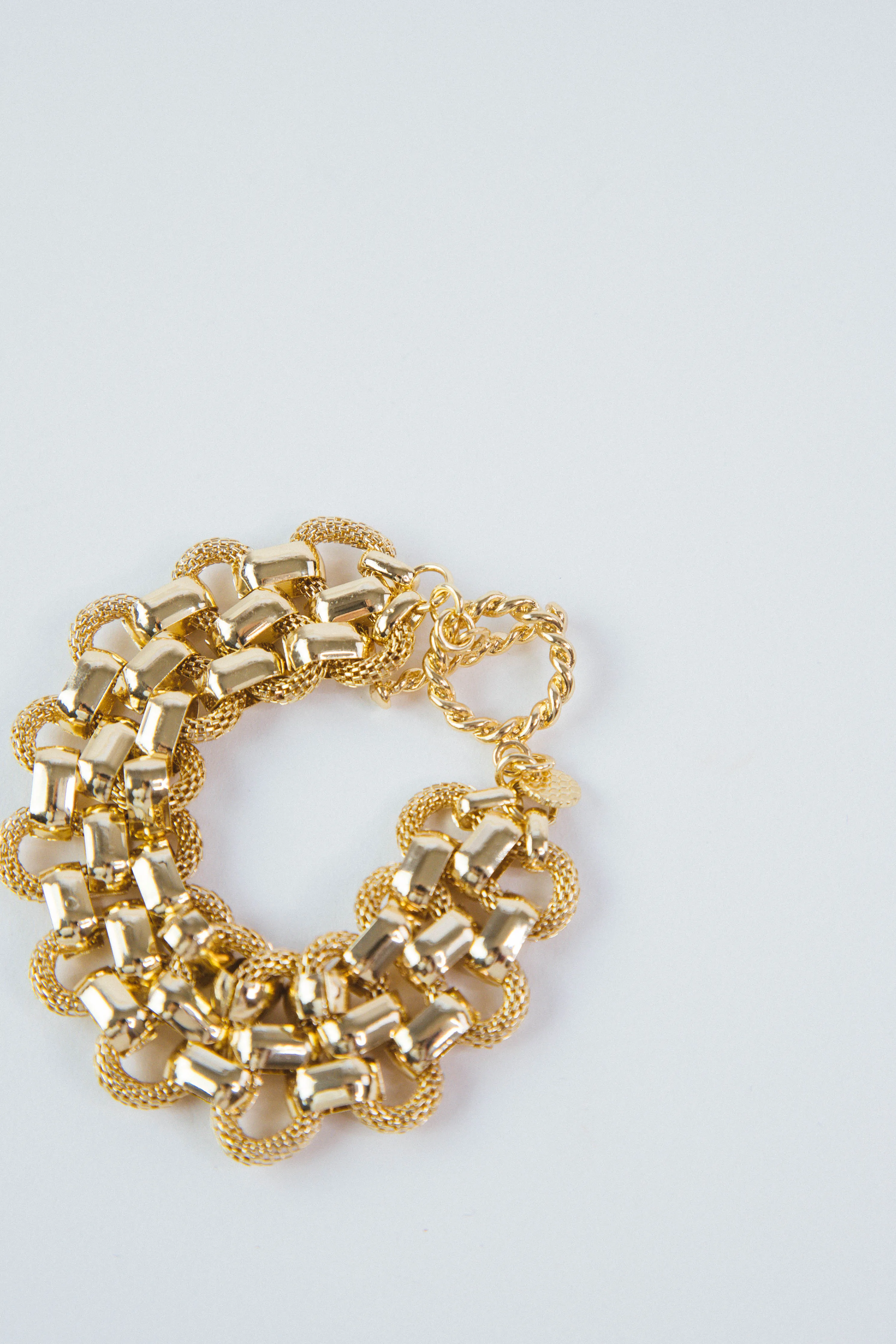 Alder Chunky Chain Bracelet, Gold