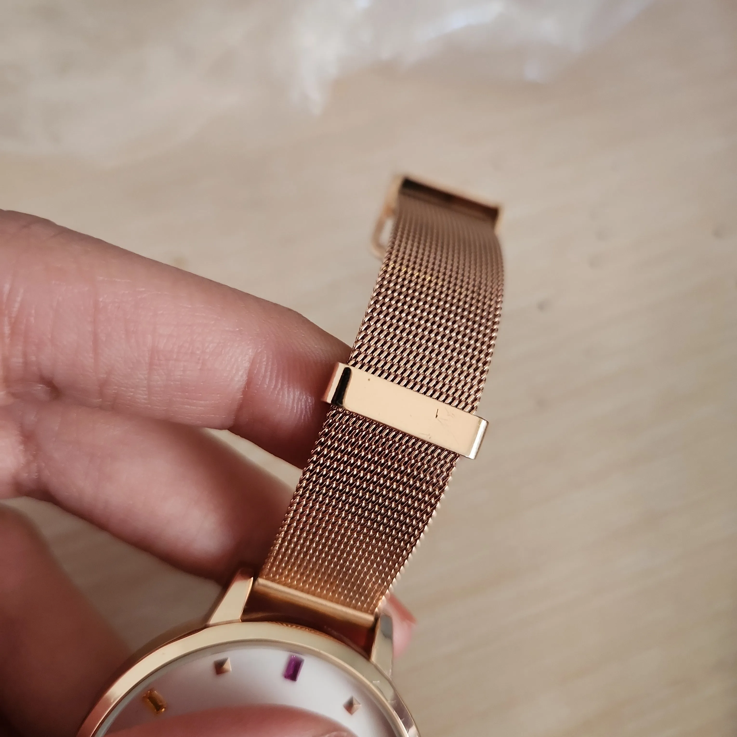 ALDO Rose Gold Stainless Steel Watch | Pre Loved |