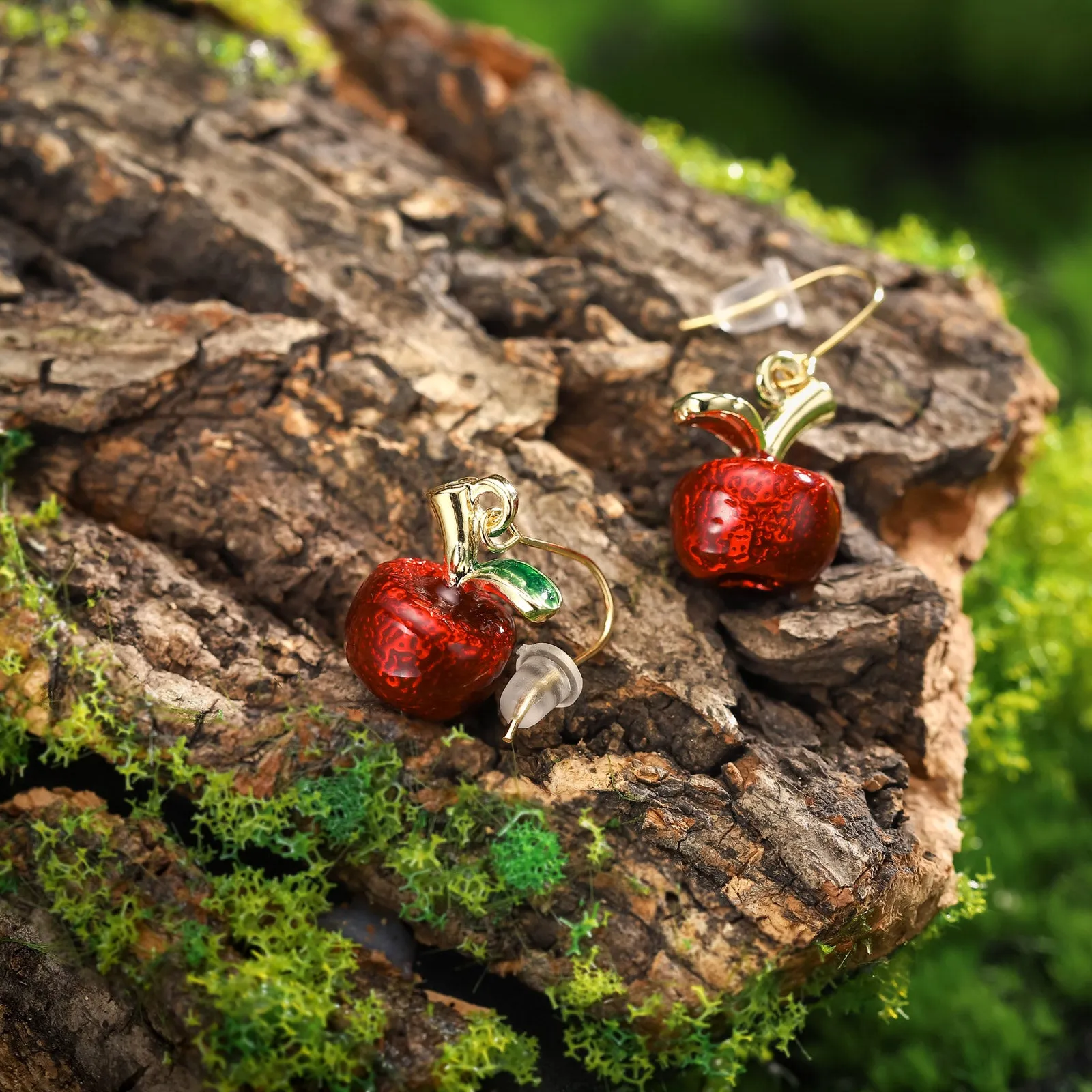 Apple Earrings