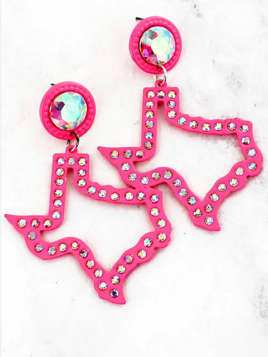 Aurora Texas Pink Earrings