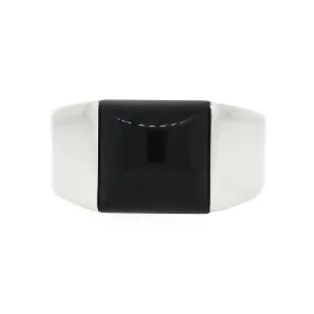 Cartier Tank Onyx Ring in 18k Gold