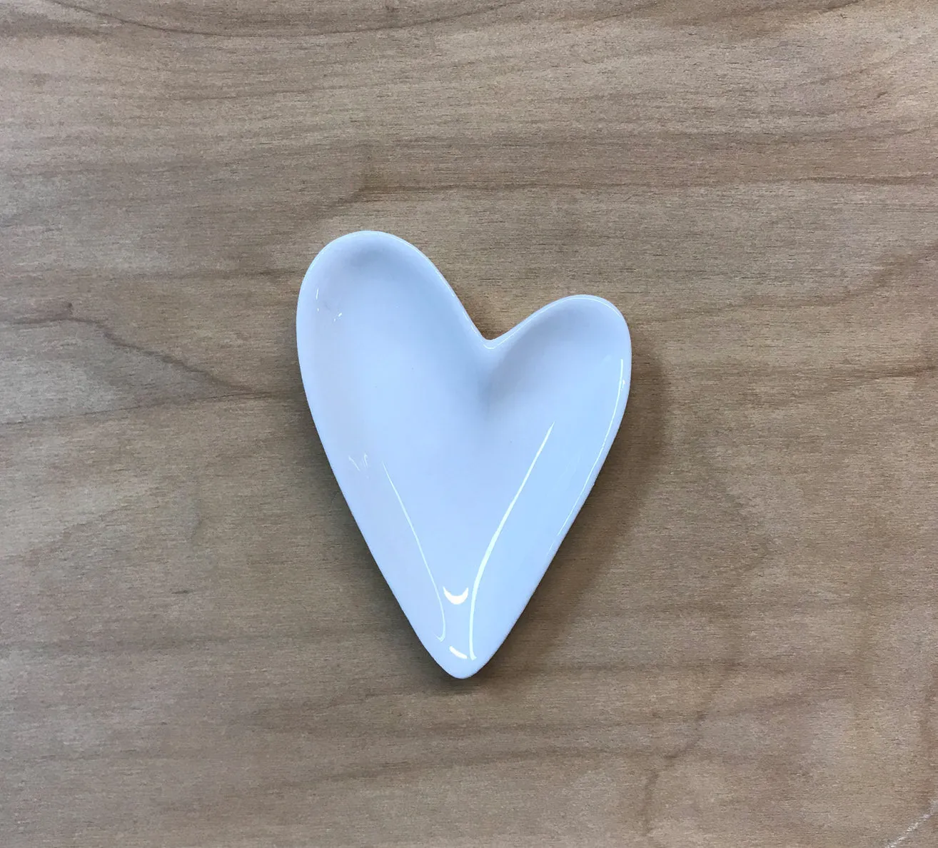 Ceramic heart dish