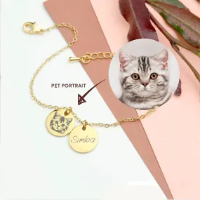 Coco Pet Portrait Bracelet