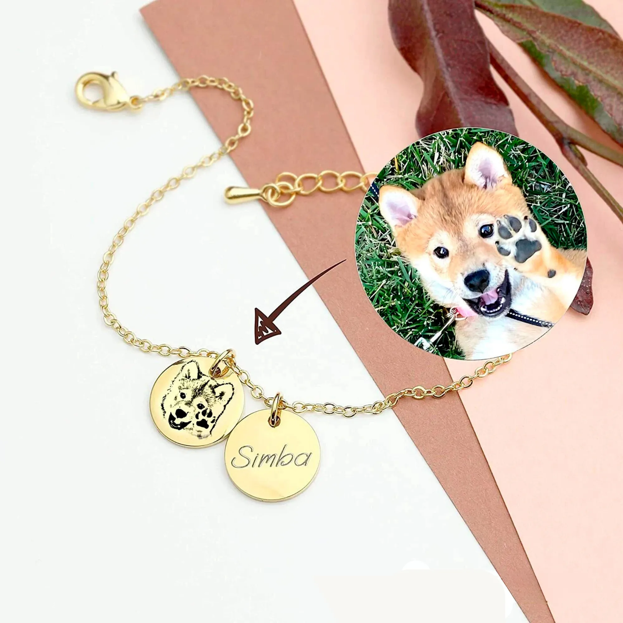 Coco Pet Portrait Bracelet