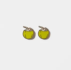 Coconut Stud Earrings