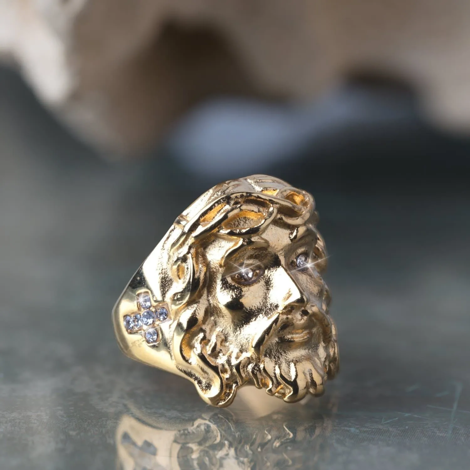 Face Of Jesus Ring