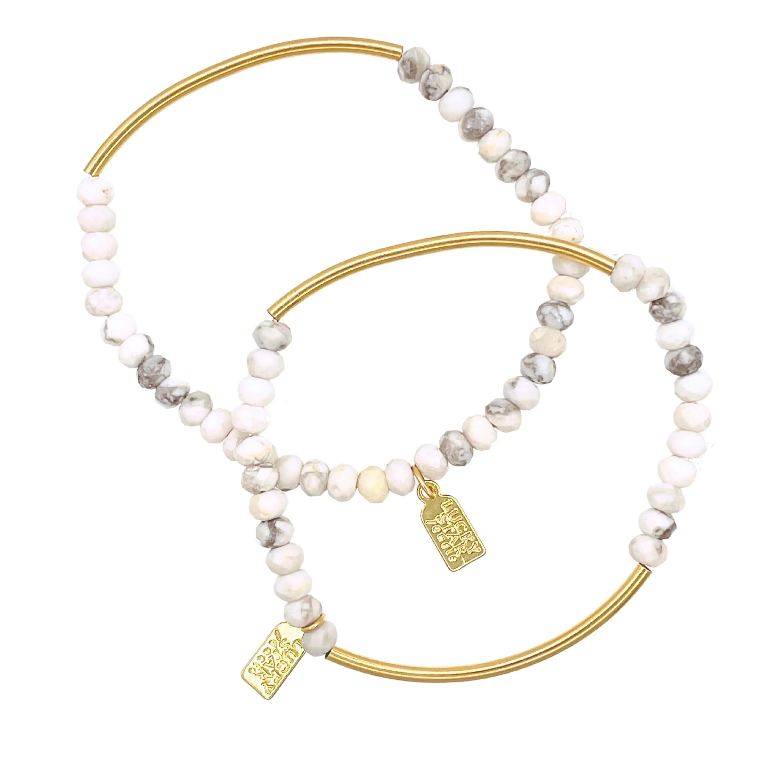 Gemstone Barre Bracelet Set