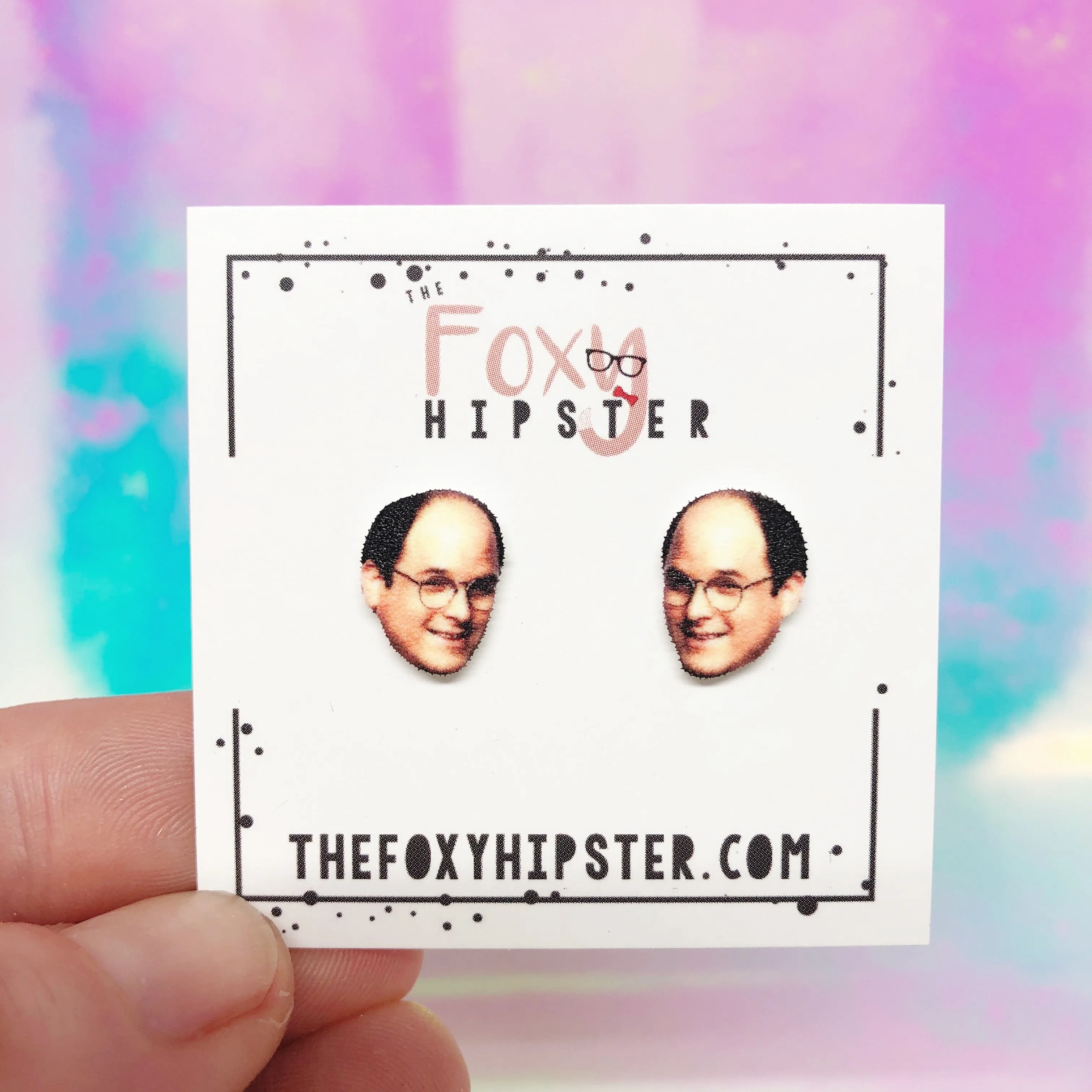 George Costanza Stud Earrings