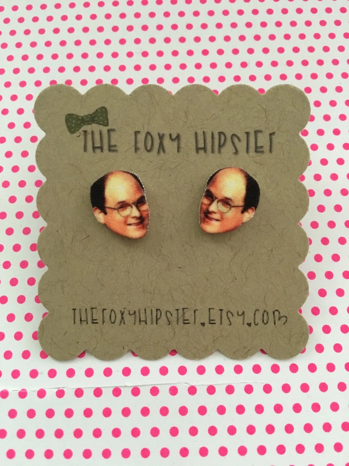 George Costanza Stud Earrings