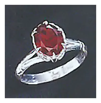 Geraldine Garnet Ring