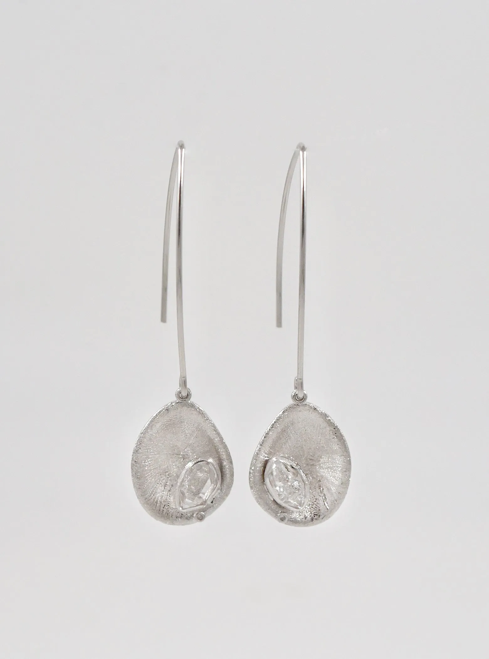 Herkimer Diamond Glamour Drop Earrings