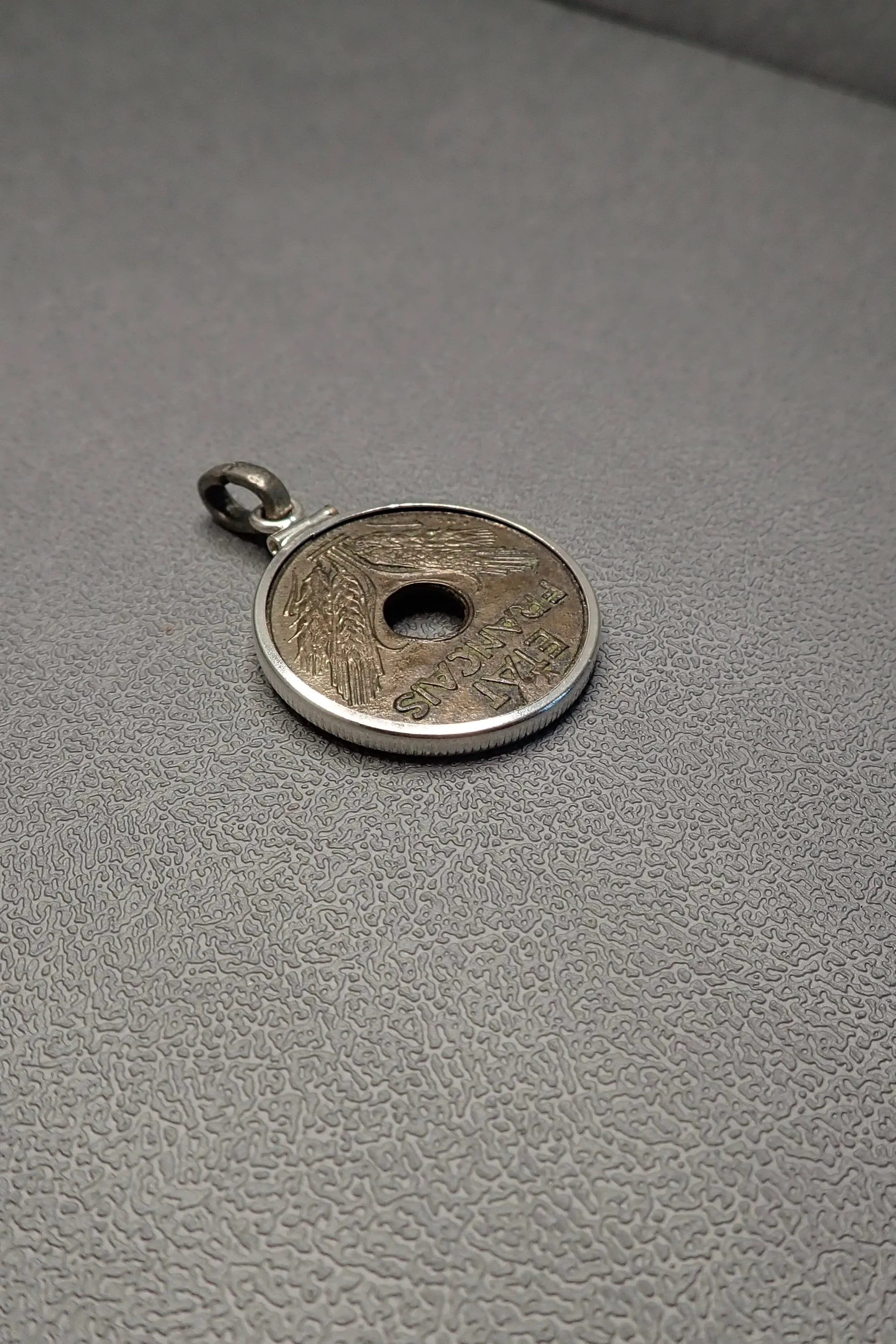 HOLE COIN PENDANT