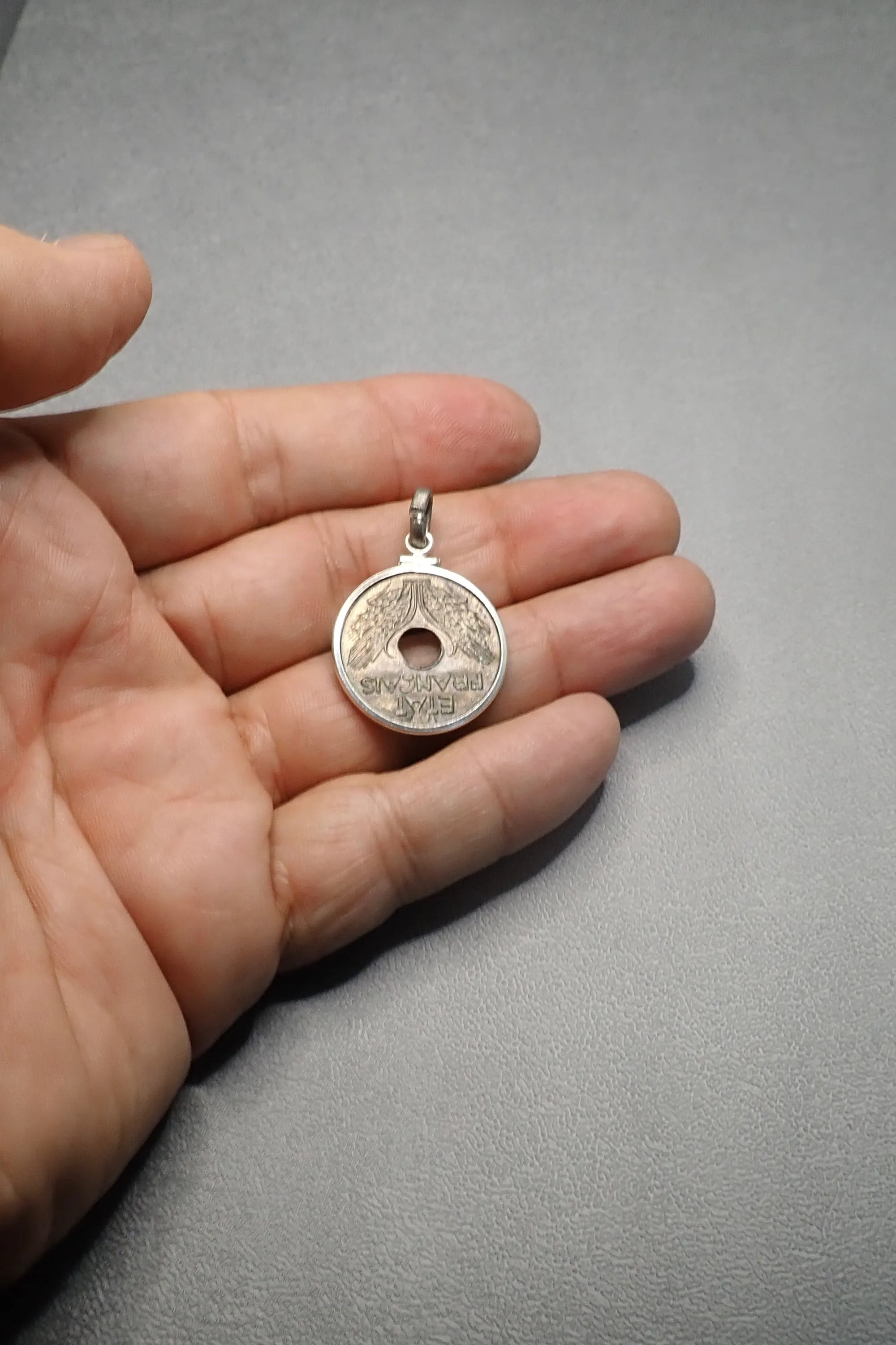 HOLE COIN PENDANT