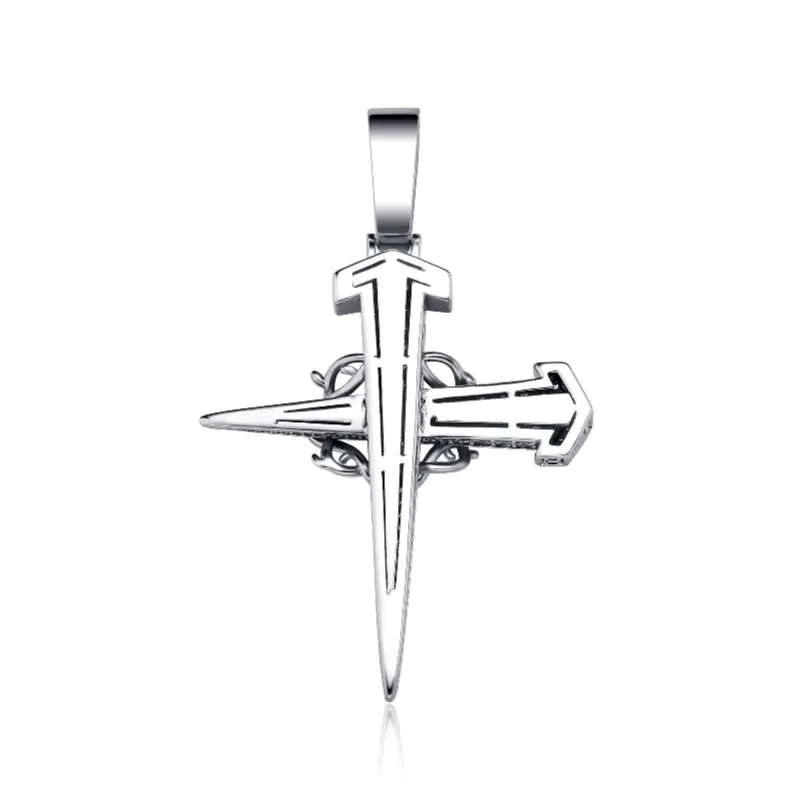 ICED OUT Anchor Pendant