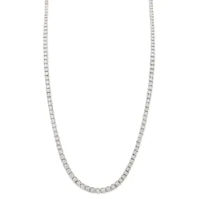 Illusion Diamond Tennis Necklace