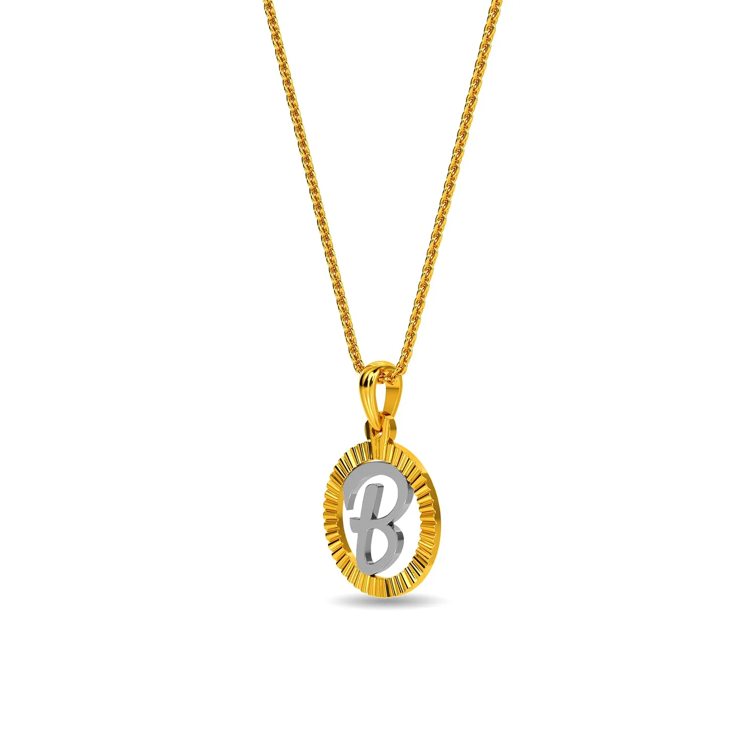 Initial B Pendant