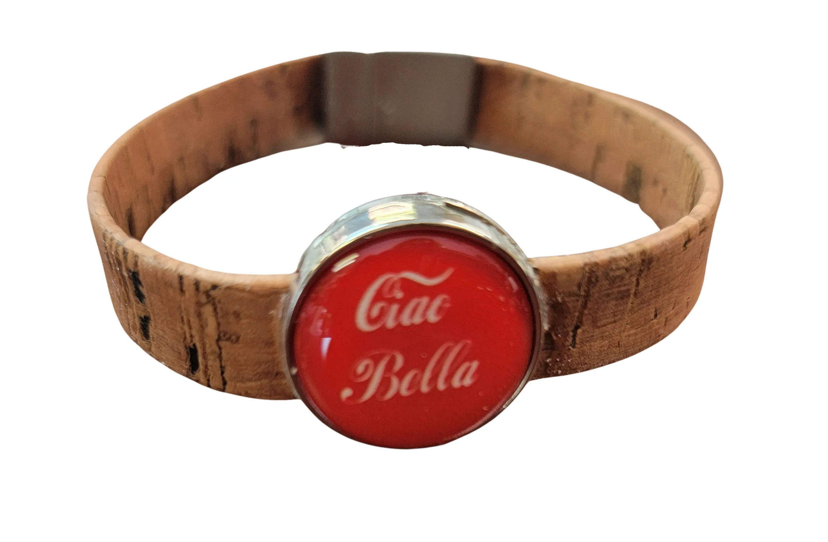 Italian Ciao Bella Cork Band Bracelets