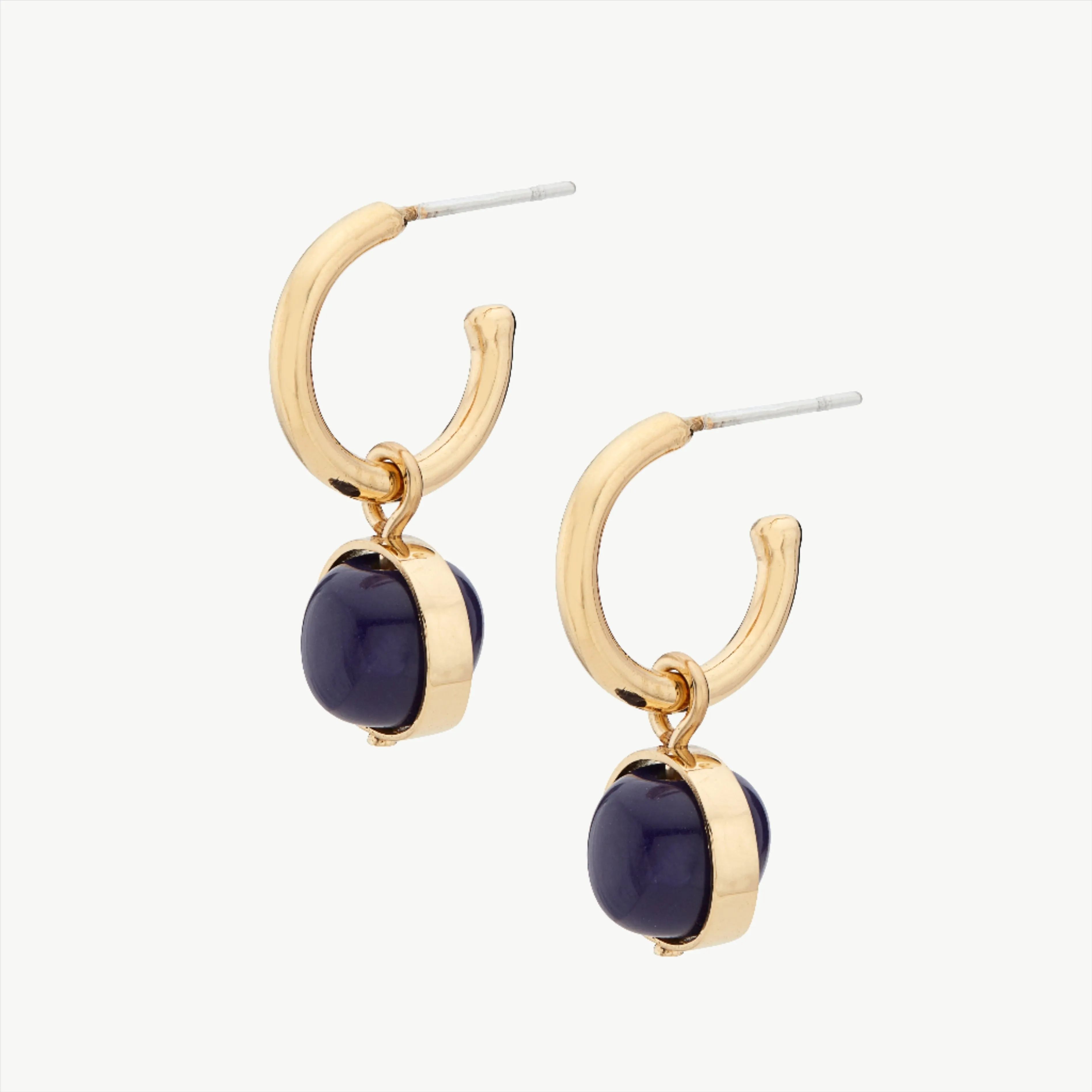 Kazuri Drop Hoop Earrings