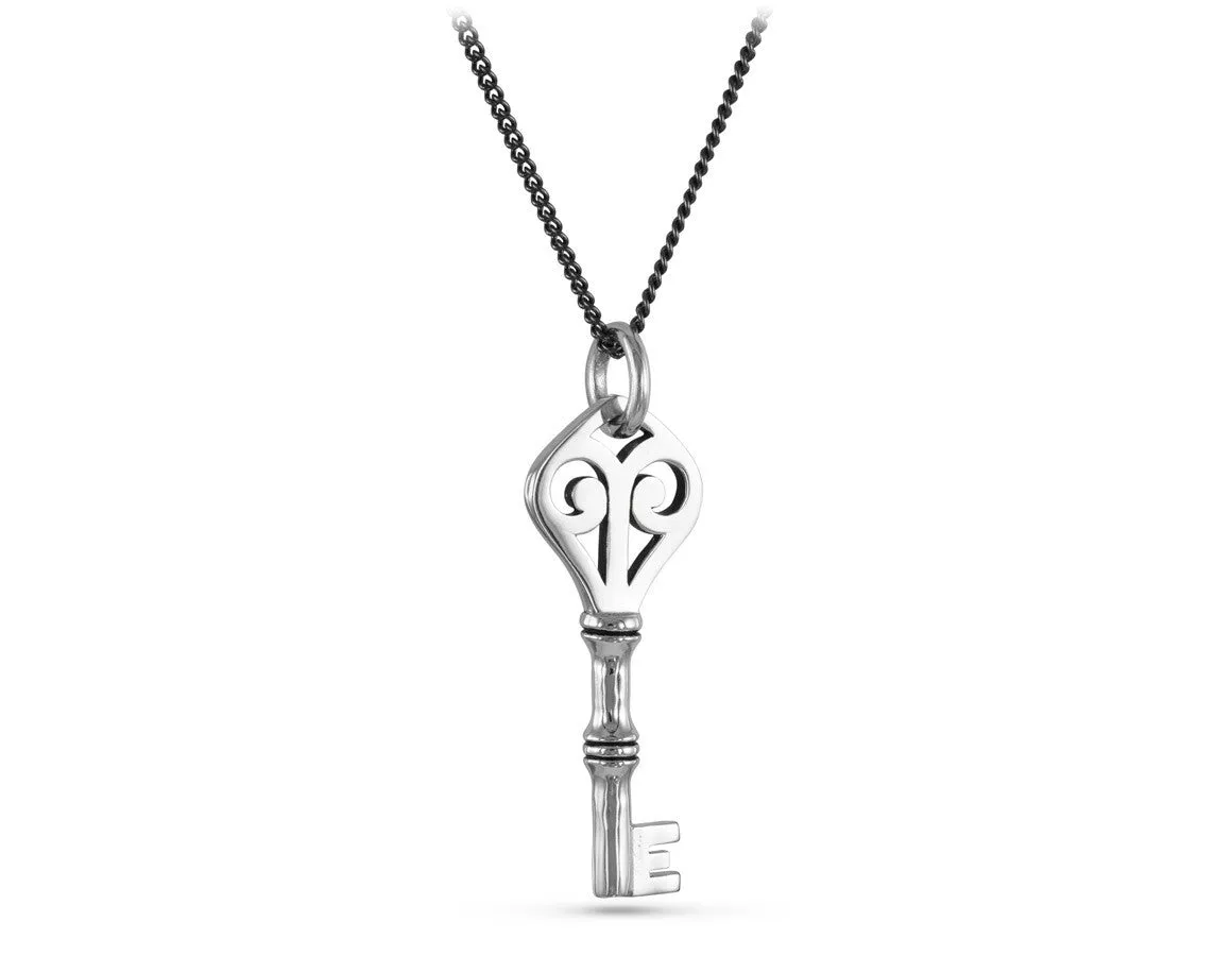 Key Necklace - Silver