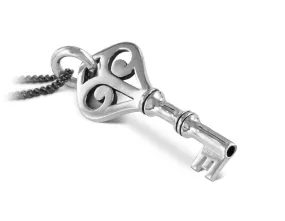 Key Necklace - Silver