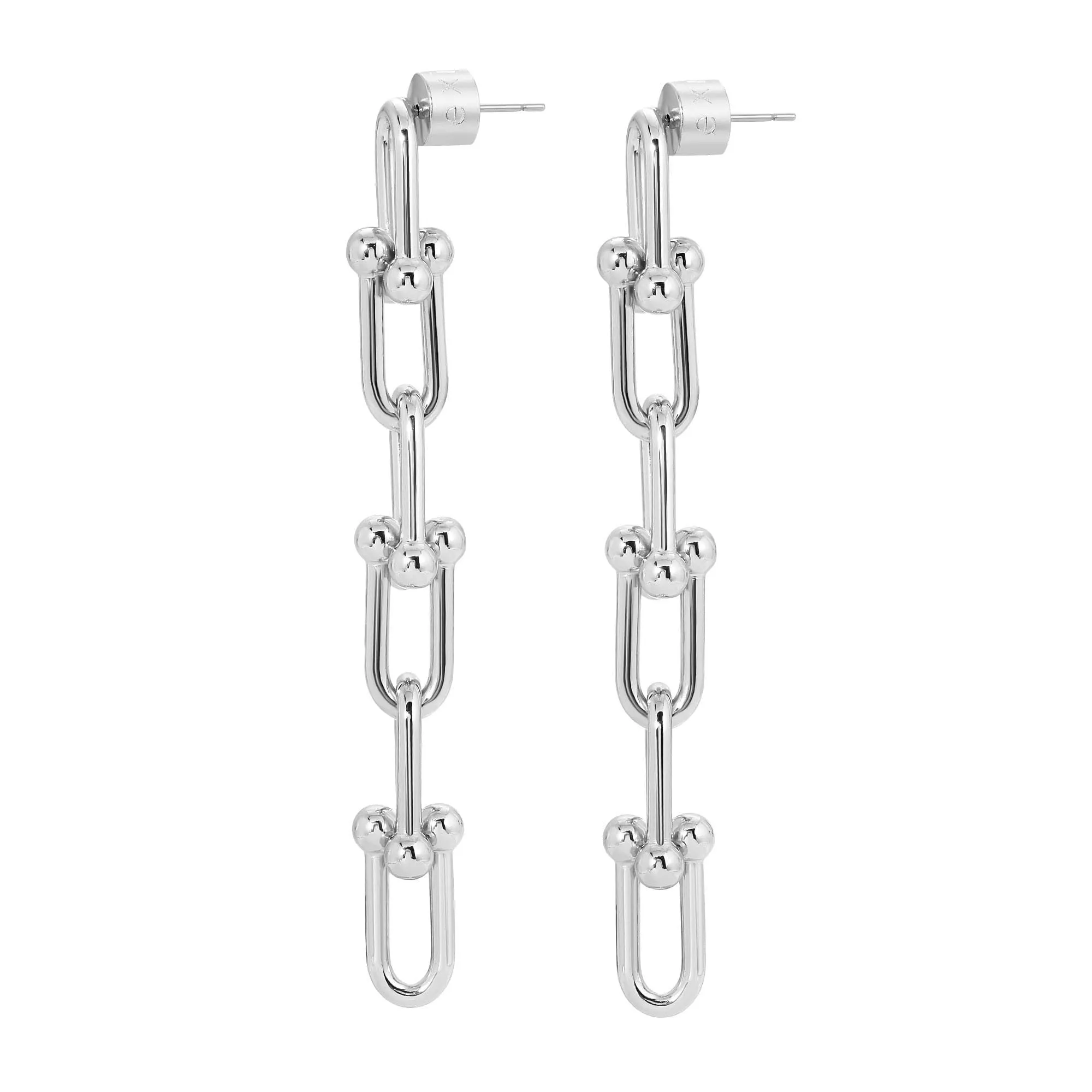 Margaux 6 Link Drop Earrings