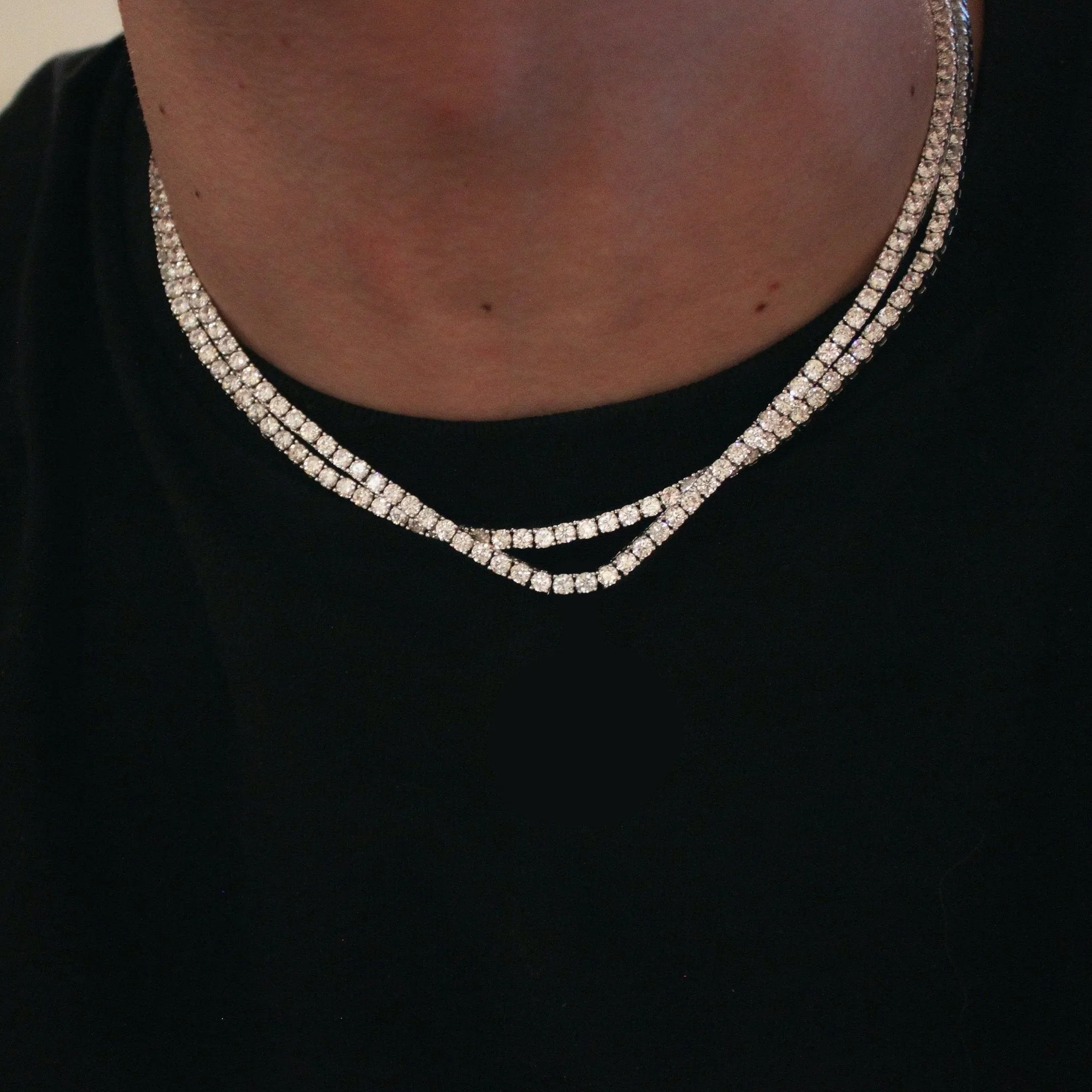 Moissanite 3MM Tennis Chain