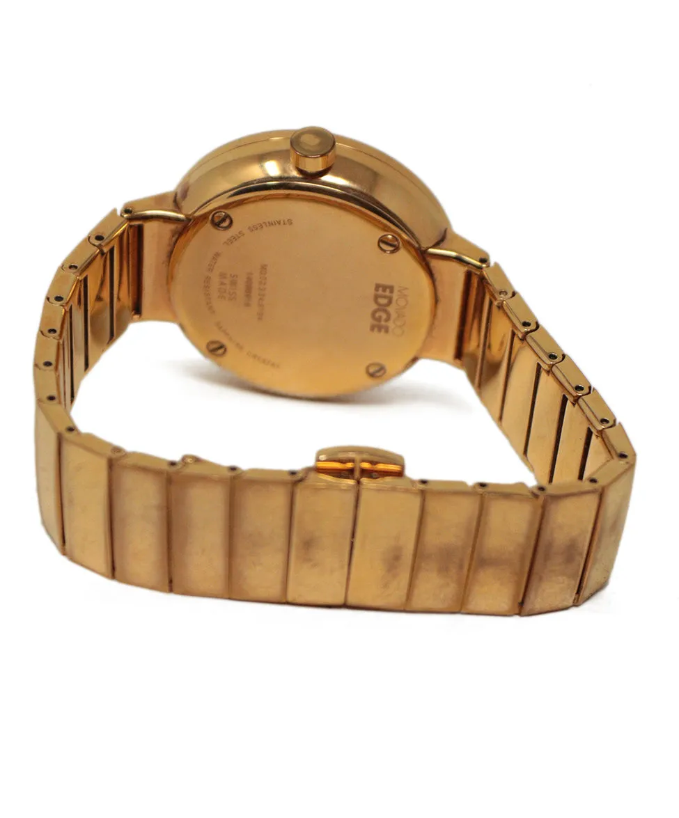 Movado Edge Gold Watch