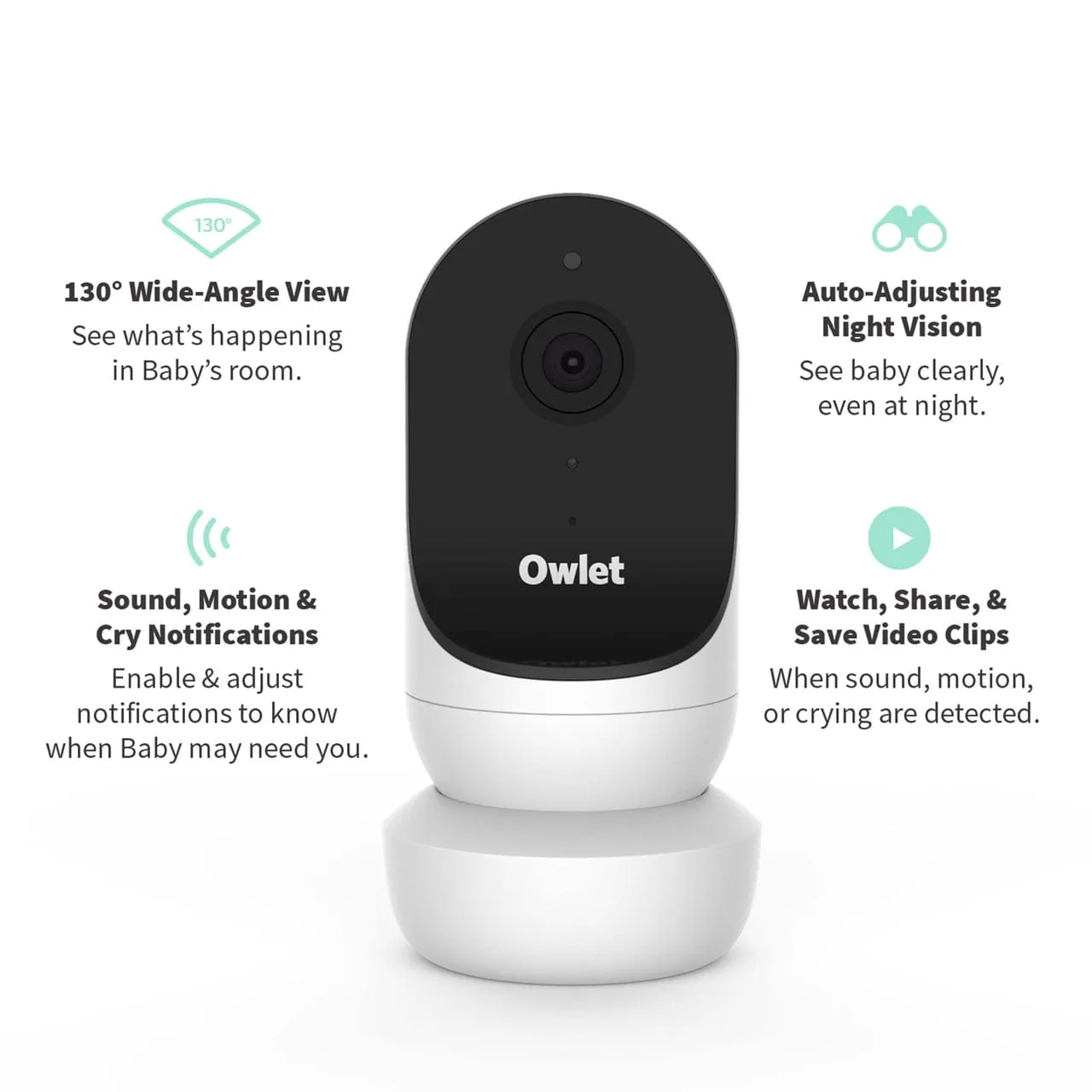 Owlet Cam 2 Baby Monitor - Sage