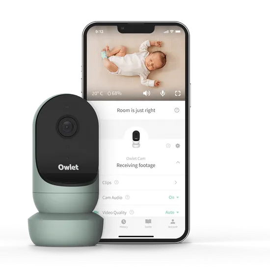 Owlet Cam 2 Baby Monitor - Sage