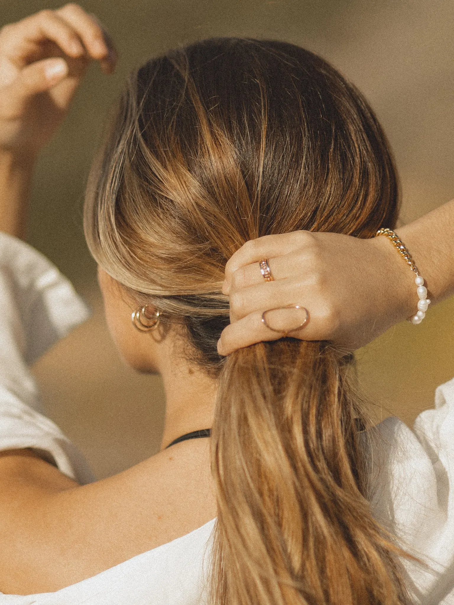 Pearly Chain Bracelet