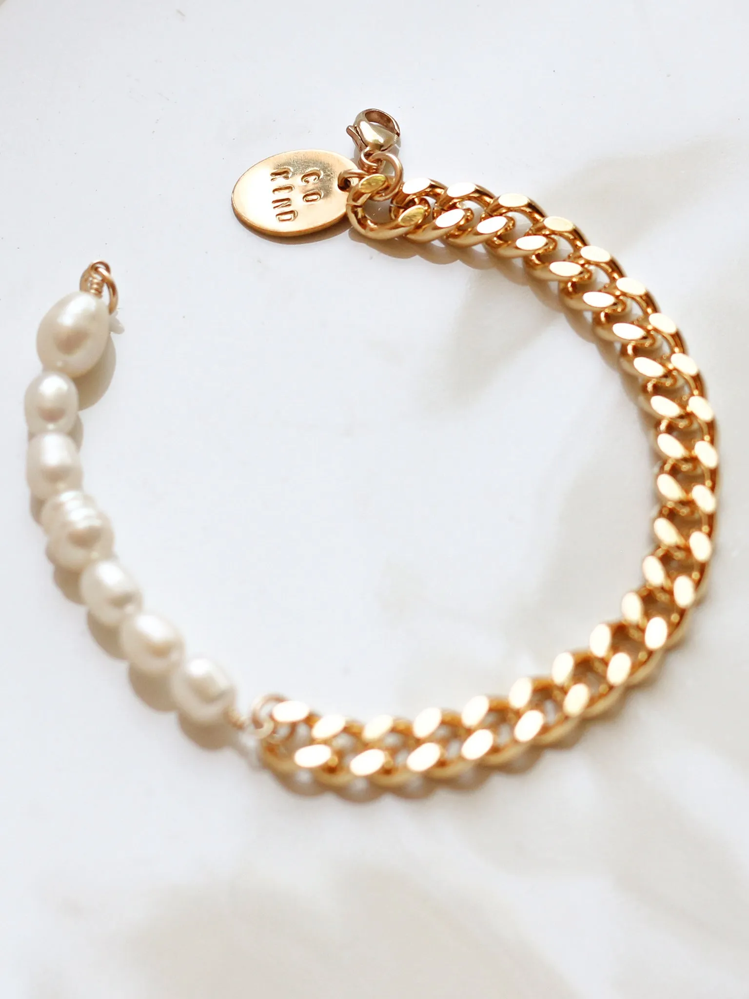 Pearly Chain Bracelet