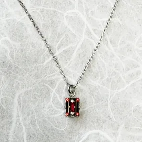 Red Dulce Pendant Necklace