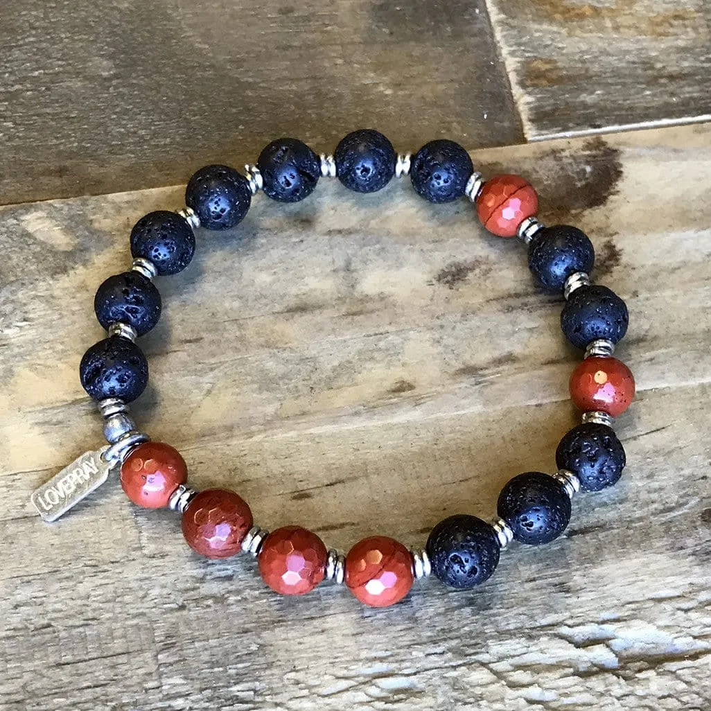 Root Chakra Aromatherapy Bracelet