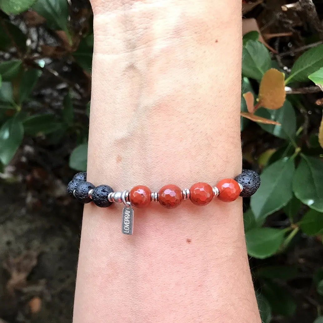 Root Chakra Aromatherapy Bracelet