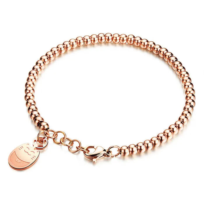 Rose Gold Comfy Cat Set (14K Gold Plated)