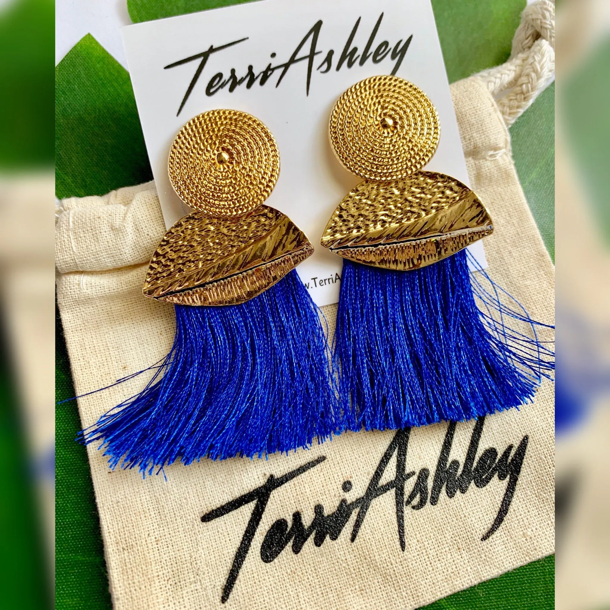 Royce Tassel Drop Earrings