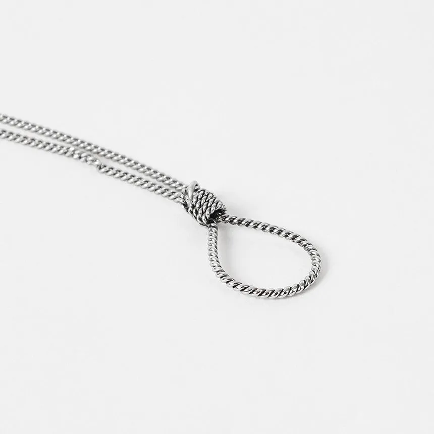 Silver Lasso Net Chain Necklaces for Men Korean Style Jewelry Kpop Idol Fashion Accessories Chic Celebrity