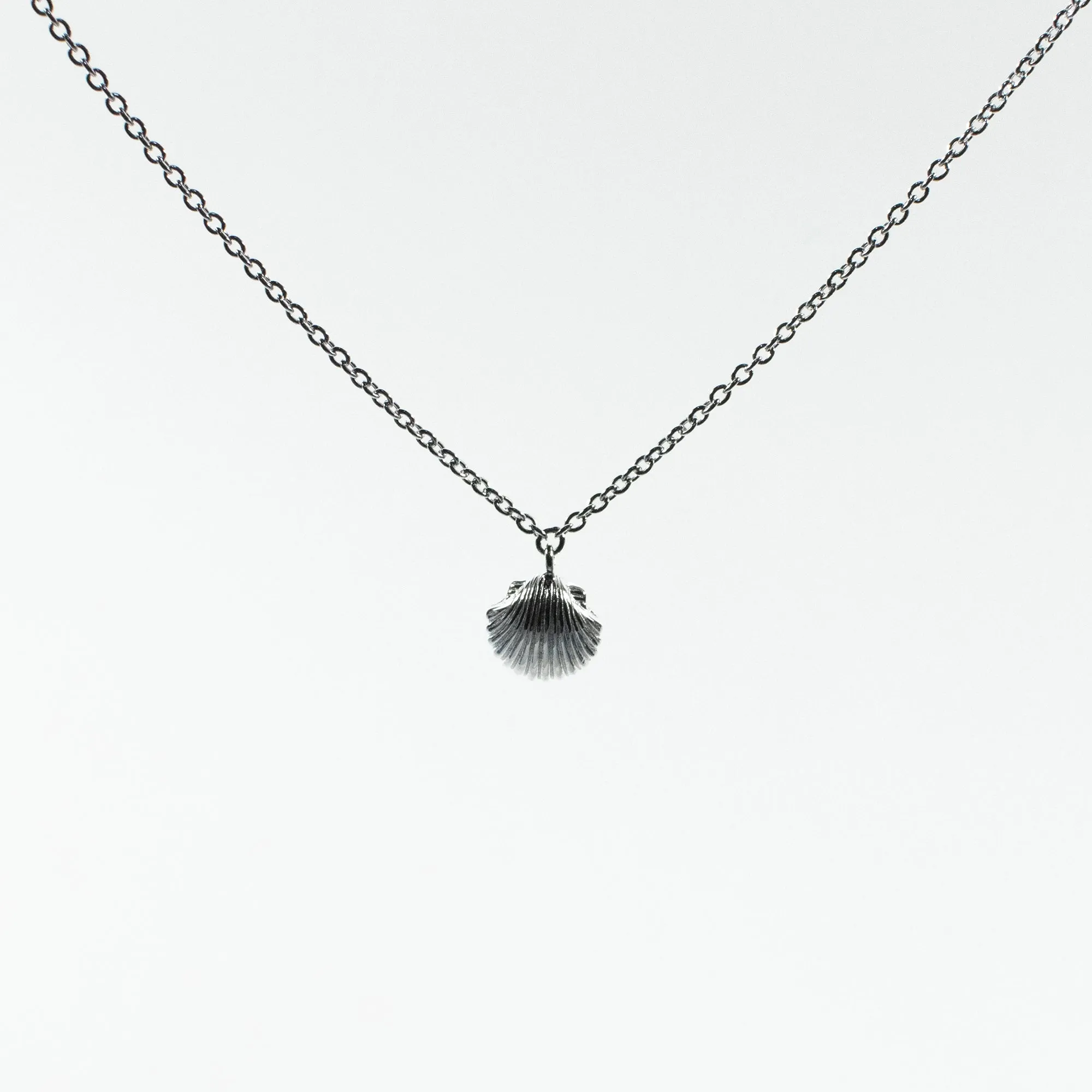 Silver Shell Necklace