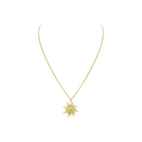 Sunburst necklace