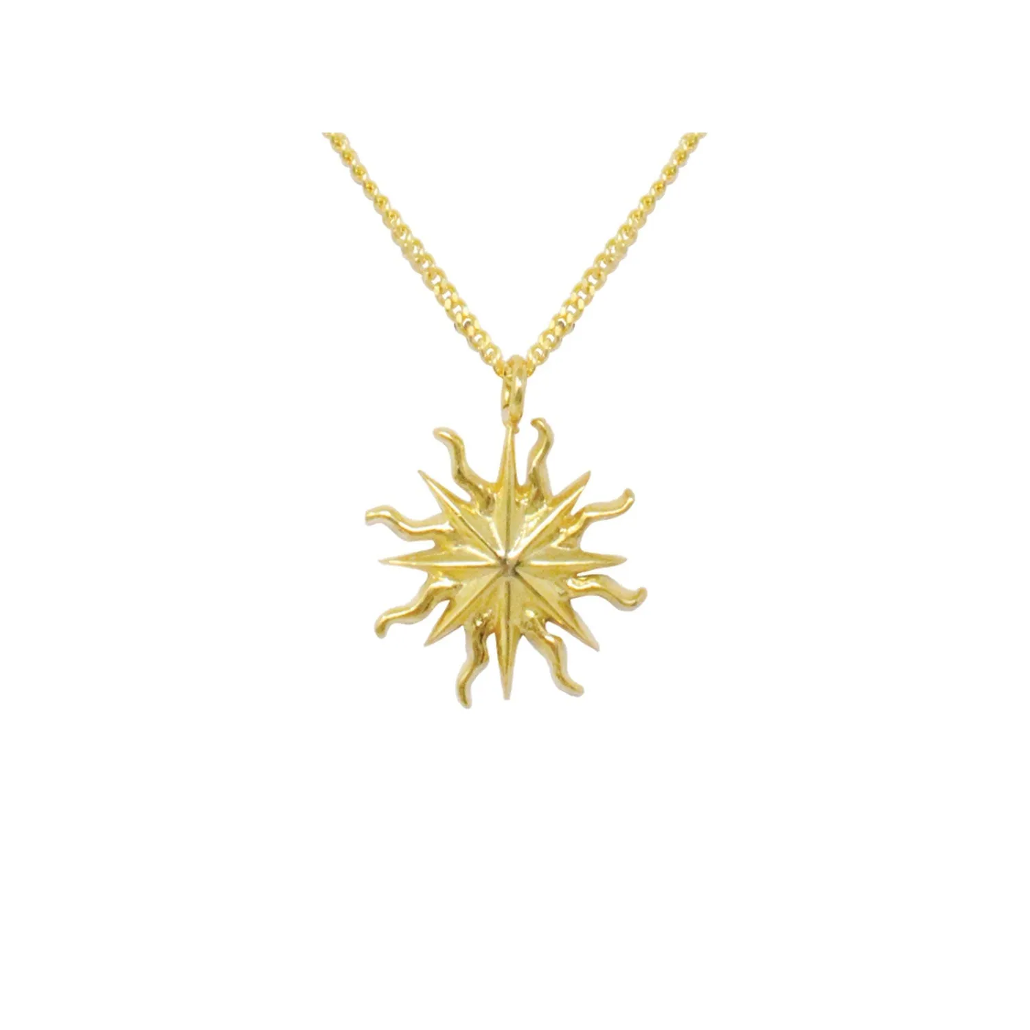 Sunburst necklace