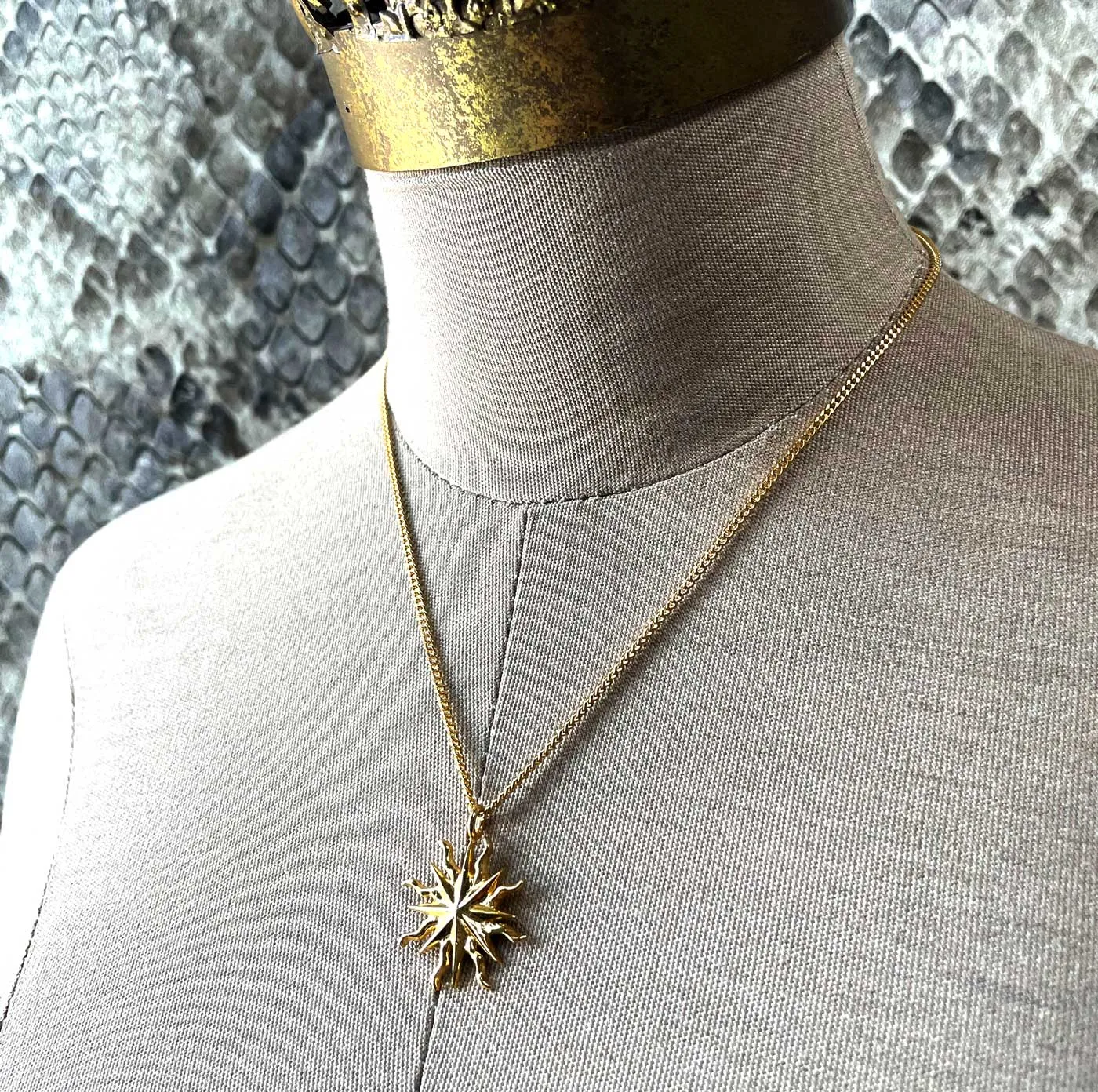 Sunburst necklace