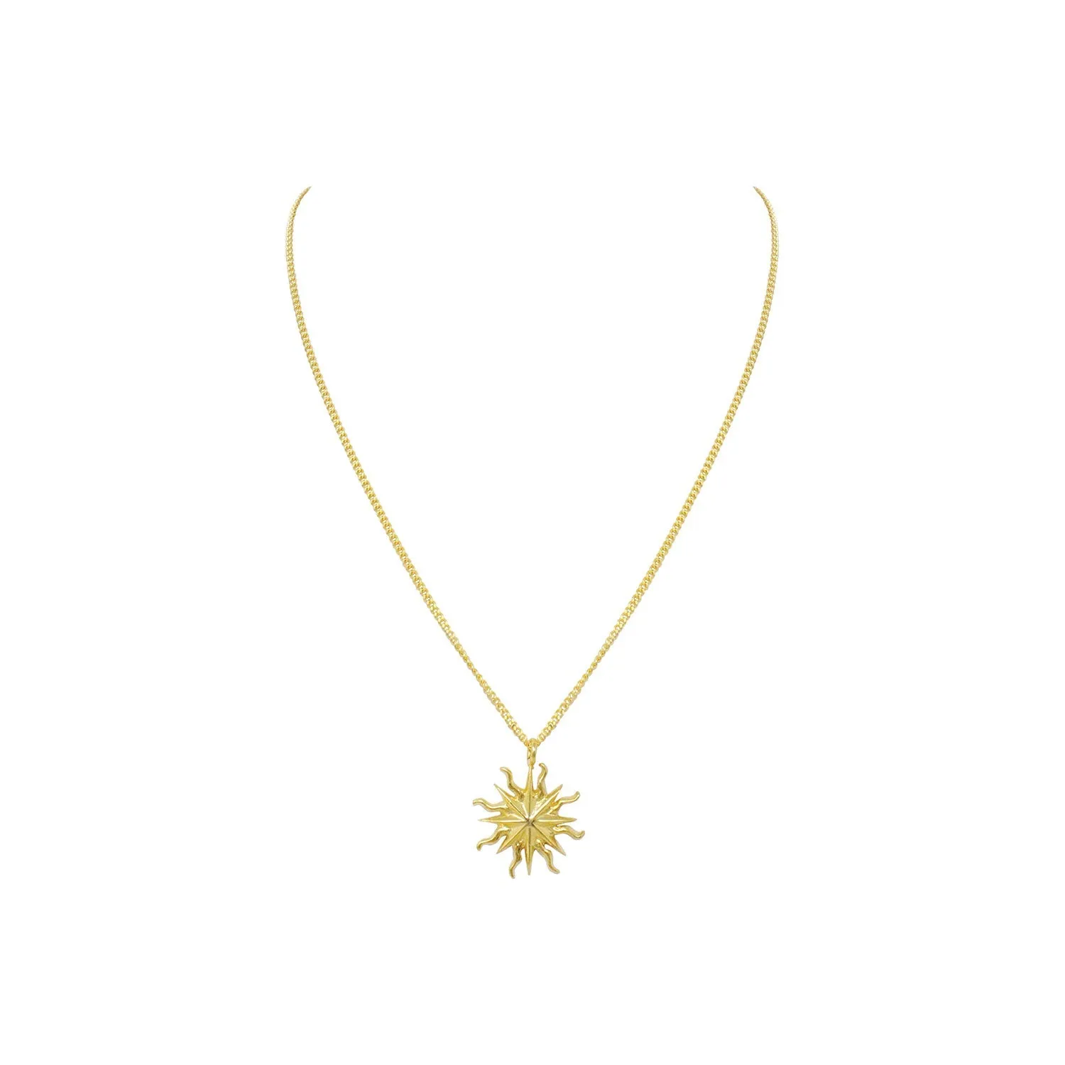 Sunburst necklace