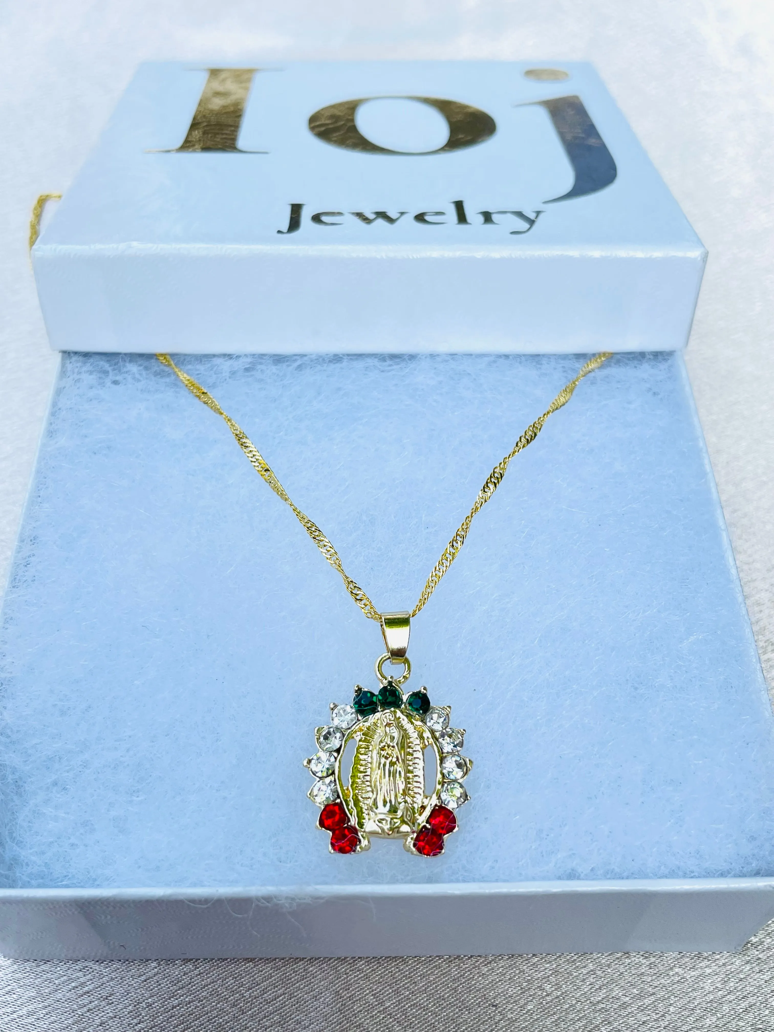 Virgin Mary necklace, bracelets,,charms,gold,,gifts #0054GPN-54