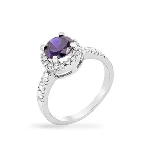 WildKlass Tanzanite Purple Crown Ring